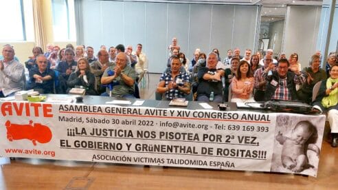 El Estado se ahorra casi un millón de euros cada vez que fallece un afectado por la talidomida