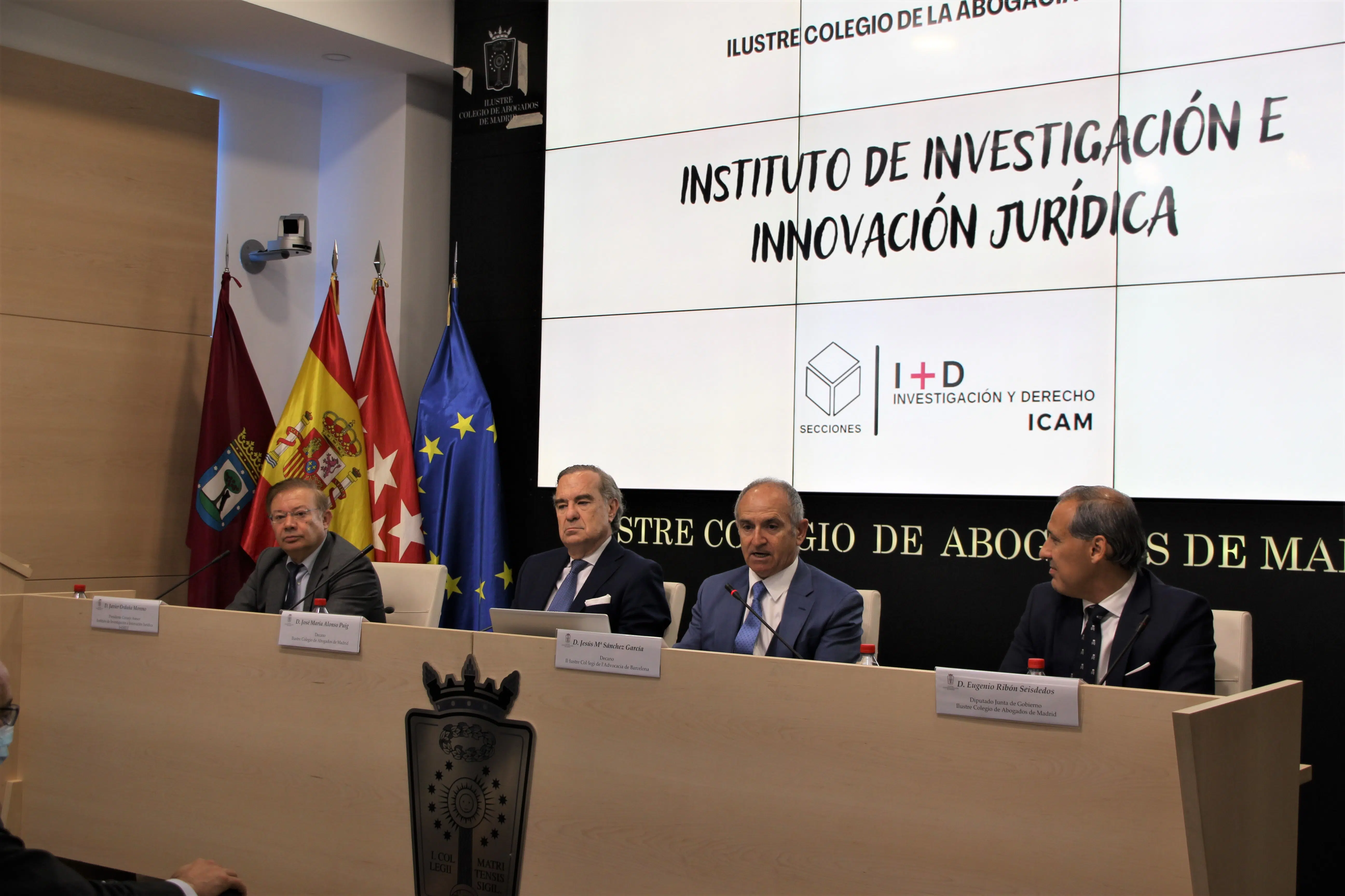 La Abogacía madrileña se sube al tren de la innovación e investigación jurídica con la creación del Instituto I+D ICAM