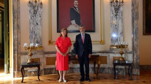 Lesmes denuncia ante Jourová la grave anomalía democrática que supone la no renovación del CGPJ
