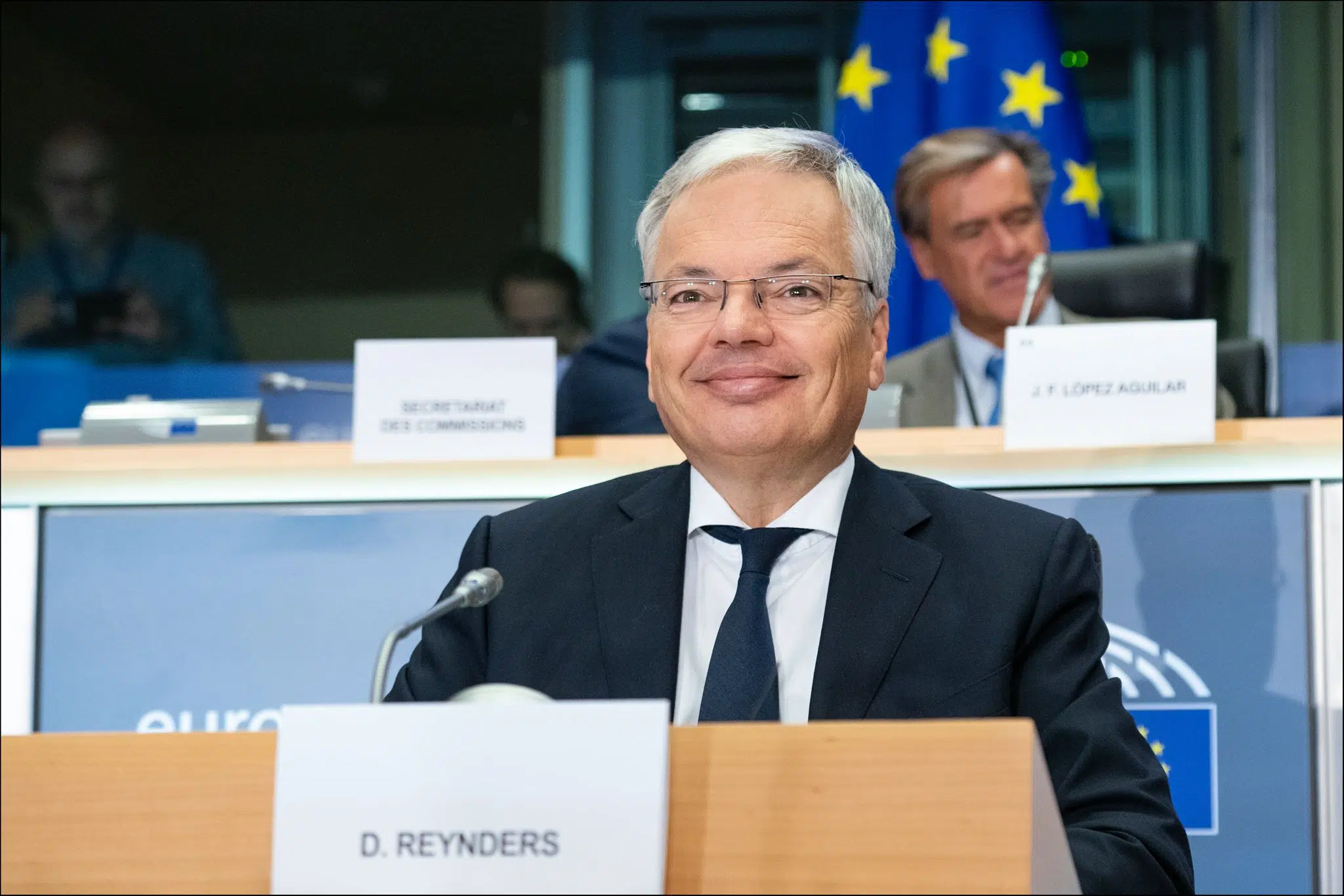 Reynders responde a Cs: la ley de amnistía quedará “inaplicada” hasta que el TJUE no resuelva las cuestiones prejudiciales