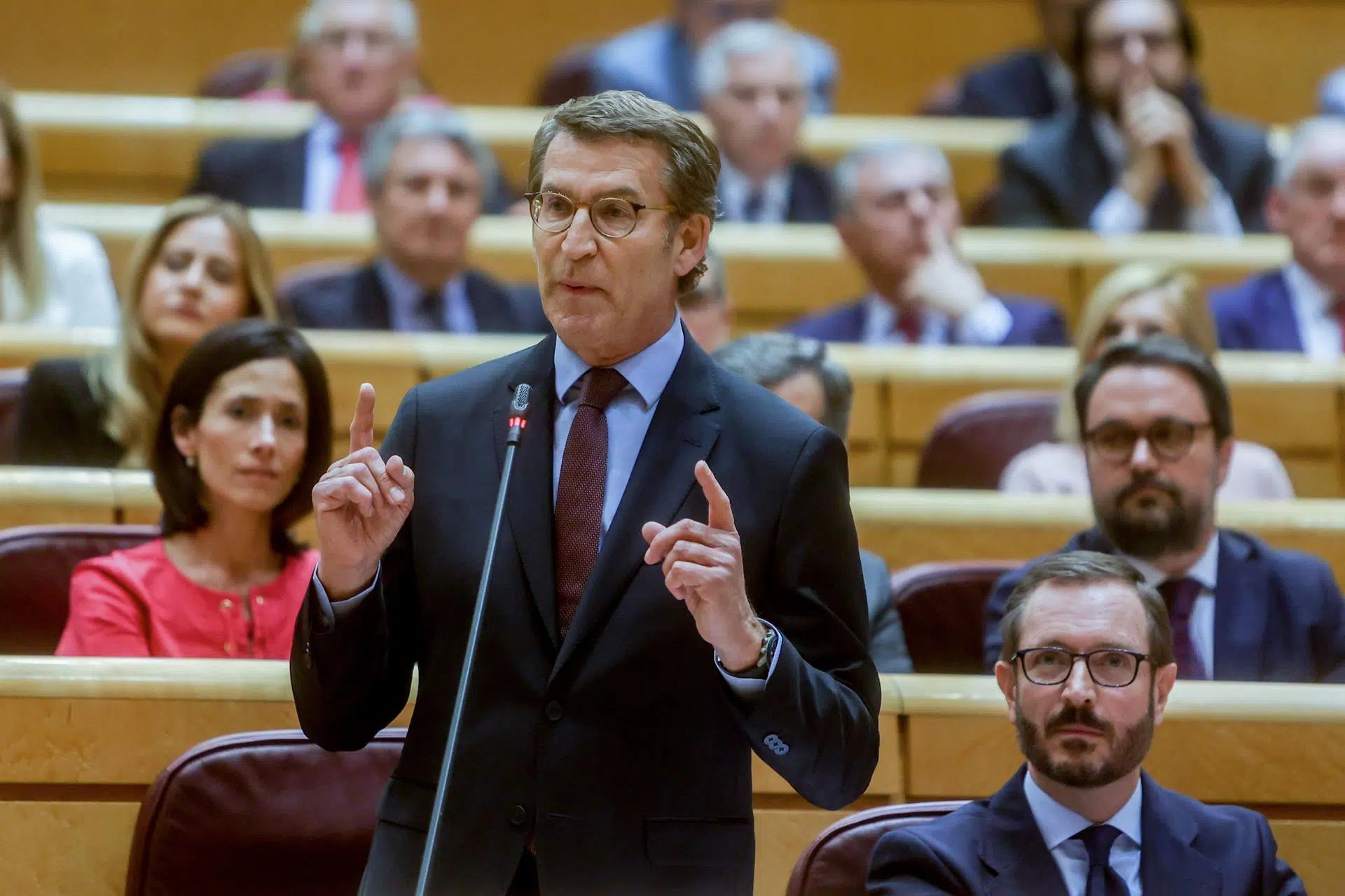 El Pleno del Senado saca adelante la reforma de la reforma de la LOPJ con el voto a favor de Nuñez Feijóo, que se equivocó