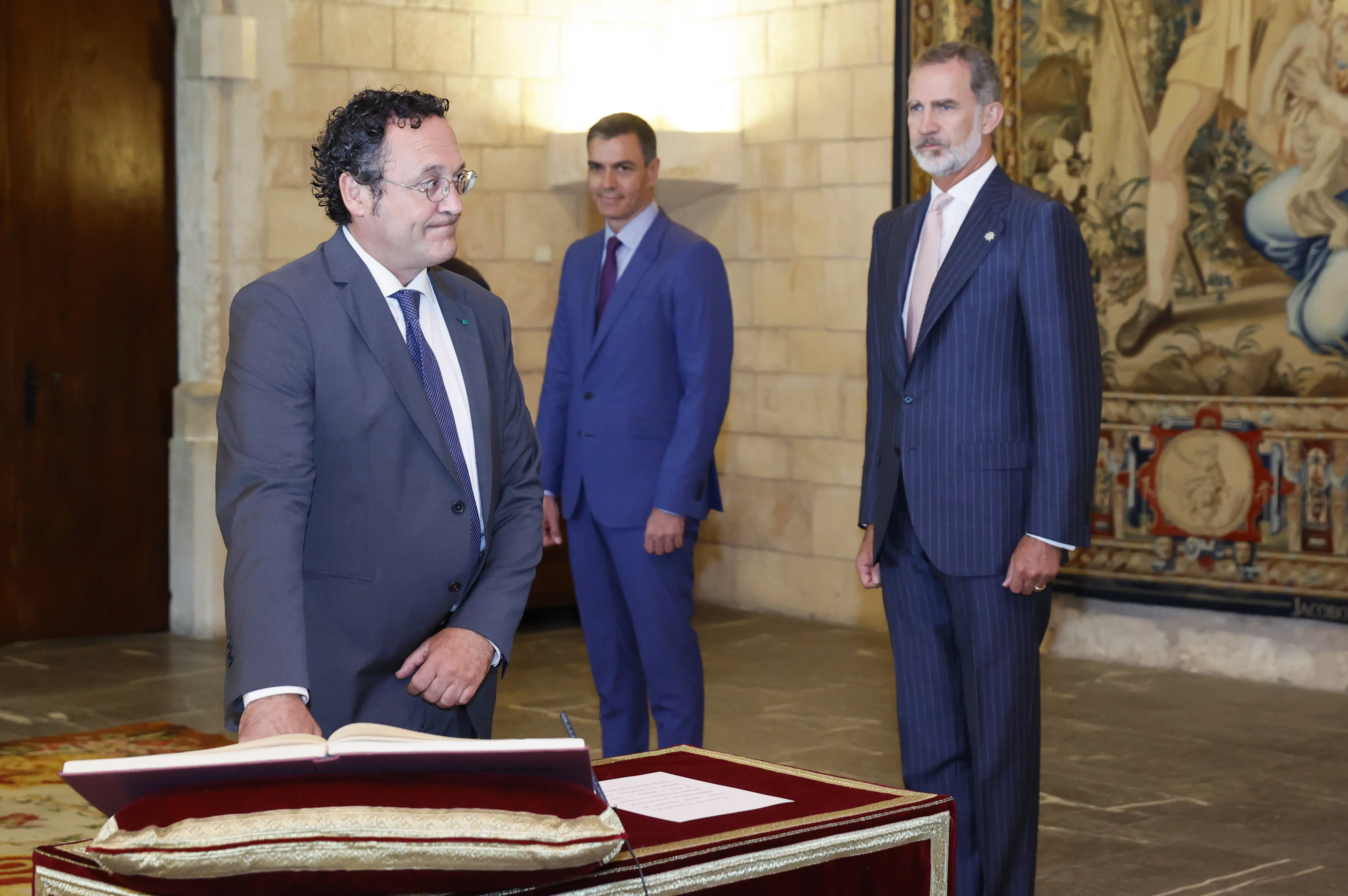 Álvaro García Ortiz promete su cargo como fiscal general del Estado ante el Rey
