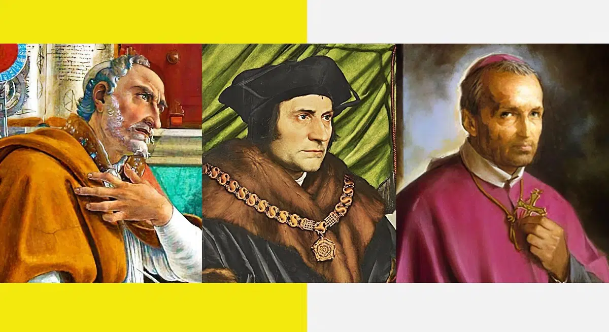 La Iglesia Católica cuenta en su santoral con tres santos que fueron abogados ejercientes