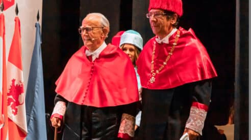 Javier Delgado Barrio cumple 90 años y es nuevo Doctor Honoris Causa por la Universidad Isabel I