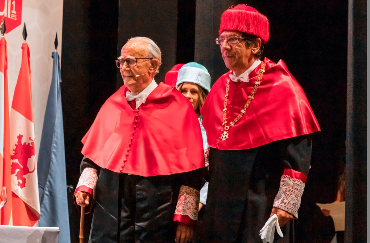 Javier Delgado Barrio cumple 90 años y es nuevo Doctor Honoris Causa por la Universidad Isabel I