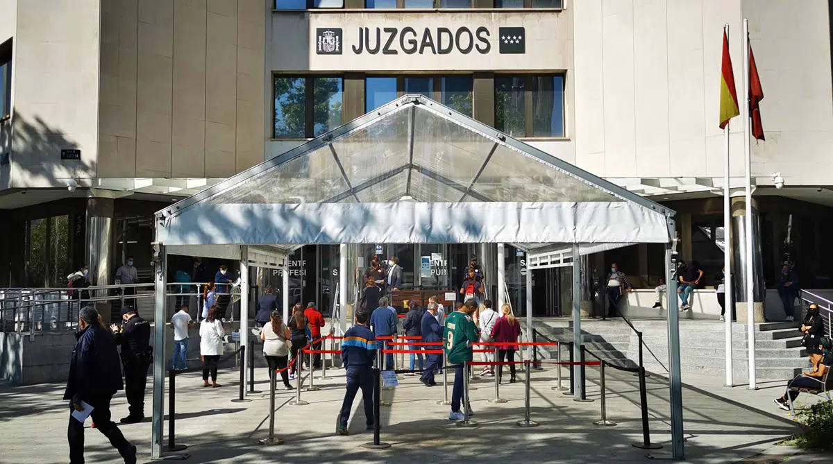 La juez decana de Madrid elimina todas las restriciones para el acceso a los edificios judiciales de la capital