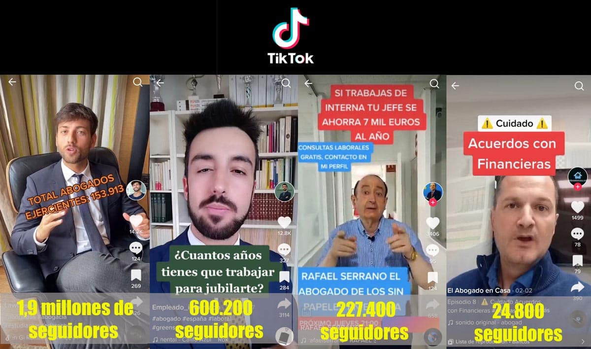 Después del revuelo de los abogados en TikTok, ¿cómo de  útil es esta red social para los profesionales del derecho?