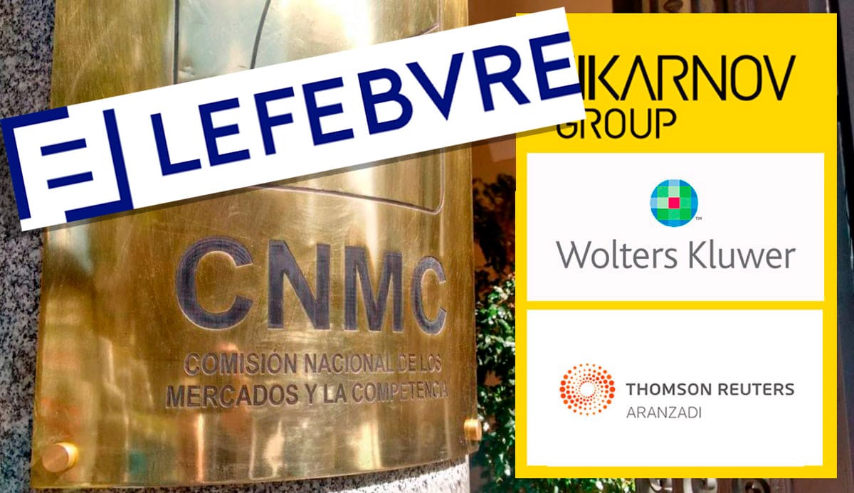 Lefebvre y las empresas del sector estudian recurrir ante la Justicia la compra de Thomson Reuters Aranzadi y Wolters Kluwer por Karnov