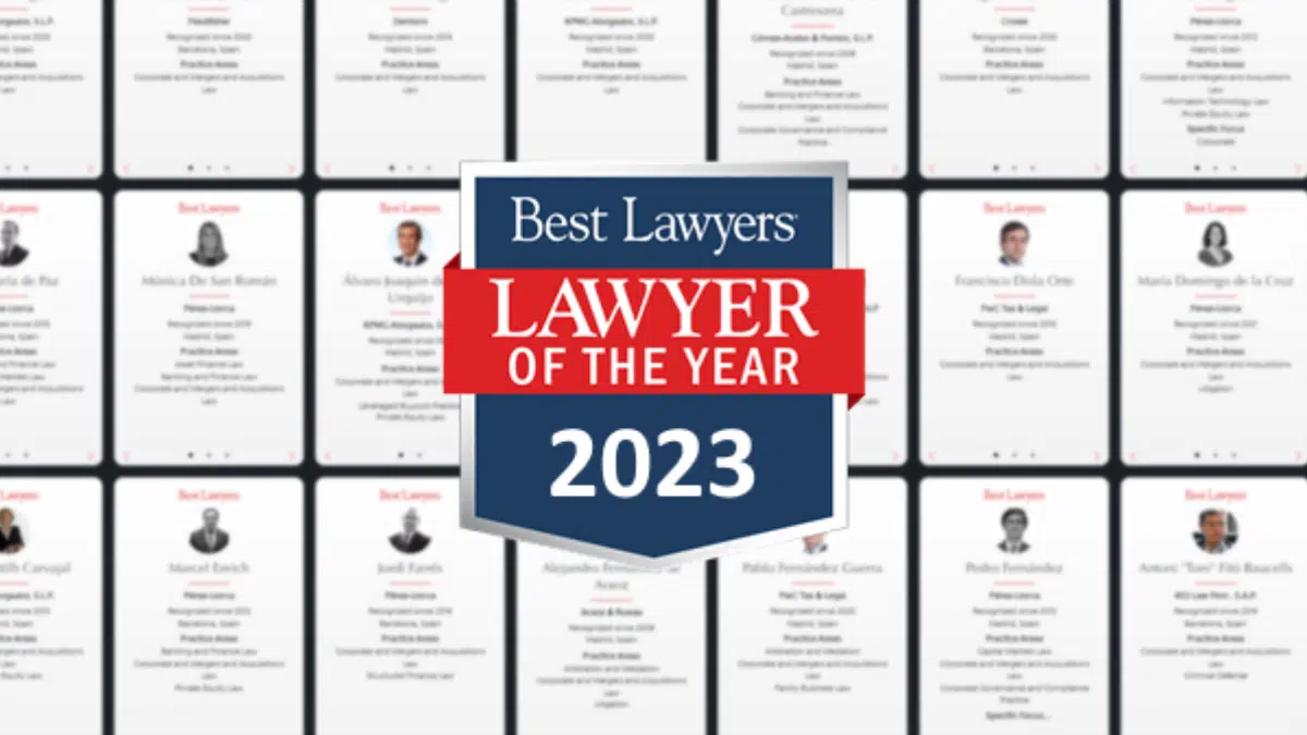 Best Lawyers 2023: 195 abogados españoles, distinguidos como los mejores por área y por sector