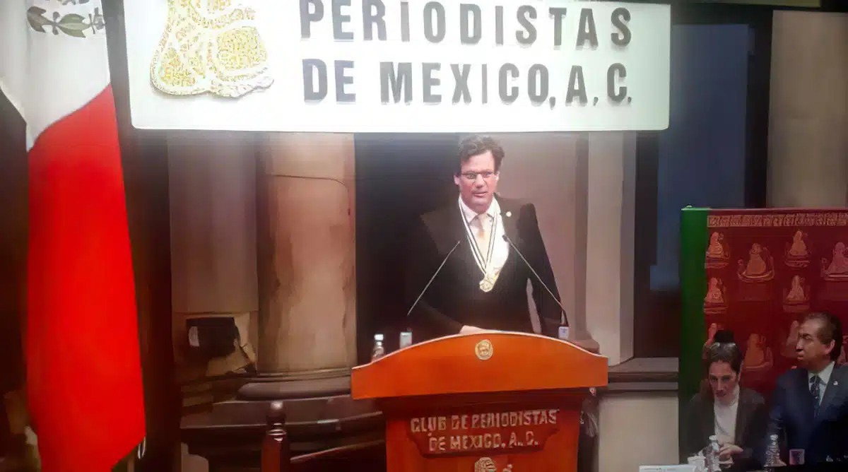 Guillermo Rocafort, Premio Internacional de Periodismo 2022 del Club de Periodistas de México