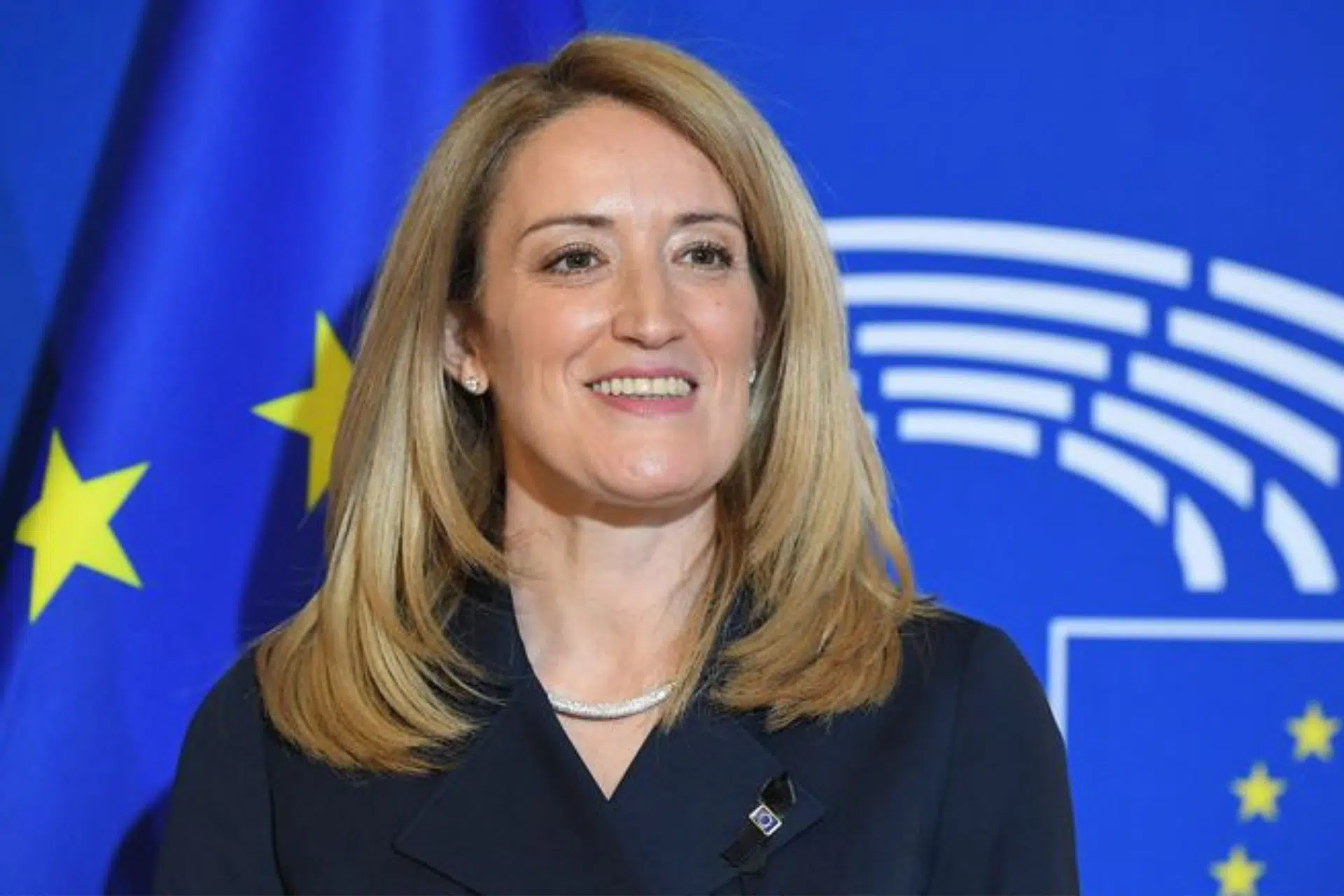 La presidenta del Parlamento Europeo Roberta Metsola, premio Mujer del Año Women in a Legal World