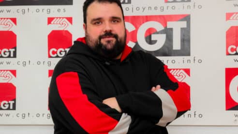 Miguel Fadrique, secretario general de CGT, puntúa con un 1 sobre 10 la política laboral del Gobierno