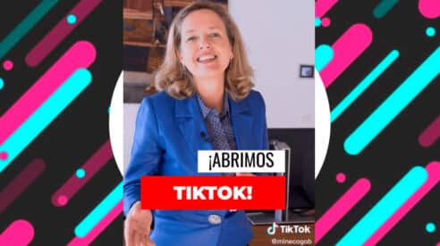 Nadia Calviño estrena la cuenta de TikTok del Ministerio de Asuntos Económicos en medio de dudas internacionales sobre la red china