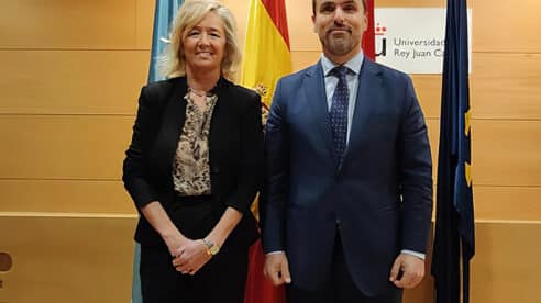 María Teresa Enciso, decana de la nueva Facultad de Ciencias Jurídicas y Políticas de la URJC