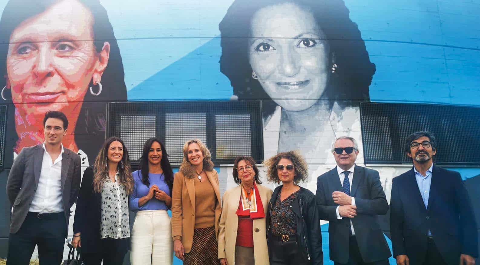 Un mural recuerda en Madrid a 10 grandes juristas de la historia, entre ellas a la magistrada Raimunda de Peñafort