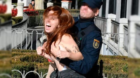La AP de Madrid decreta el archivo definitivo de la causa contra el agente que fue acusado por una Femen de tocarle los pechos