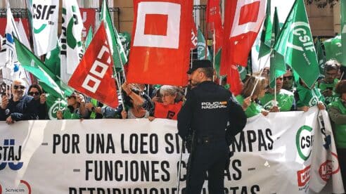 Choque de trenes entre los sindicatos de Justicia y las asociaciones de letrados judiciales