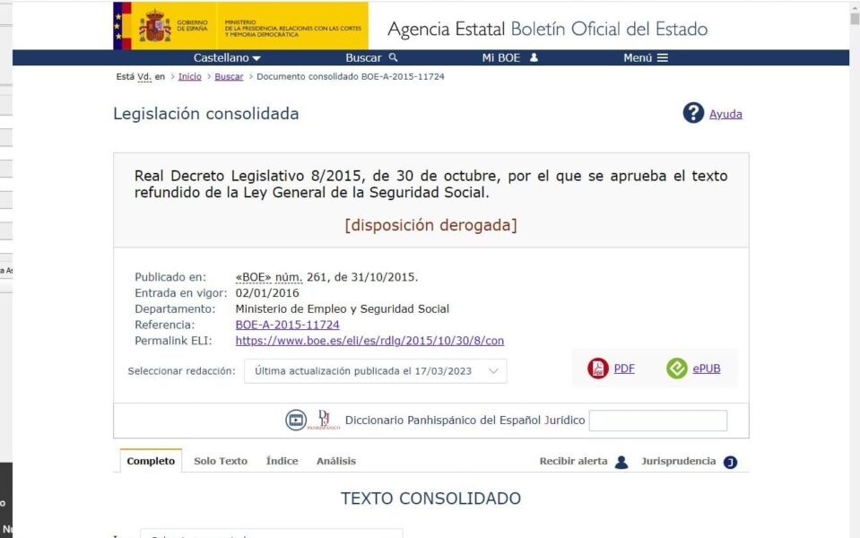 El BOE "deroga" la Constitución Española y 8 leyes troncales de nuestro ...