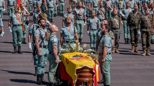 La Justicia militar condena a casi cuatro años de cárcel al sargento juzgado por la muerte de un legionario de un disparo