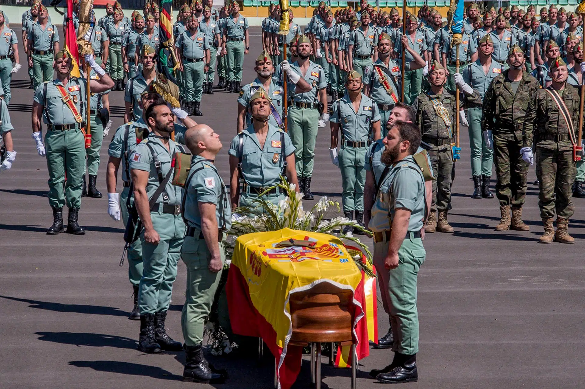 La Justicia militar condena a casi cuatro años de cárcel al sargento juzgado por la muerte de un legionario de un disparo