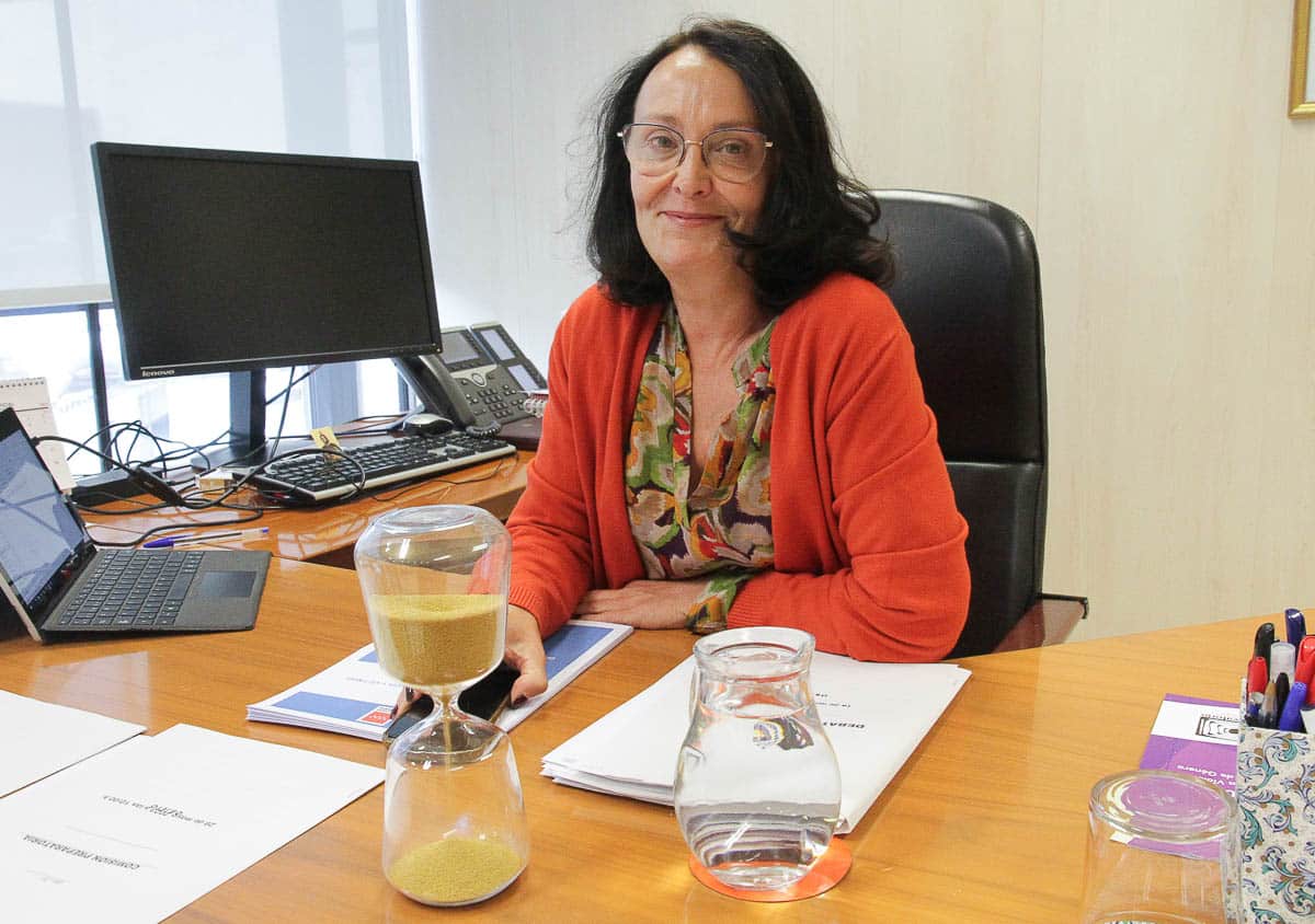 Yolanda Ibarrola, viceconsejera de Justicia de la CAM: “Es muy difícil debatir cuando los argumentos son mentiras”
