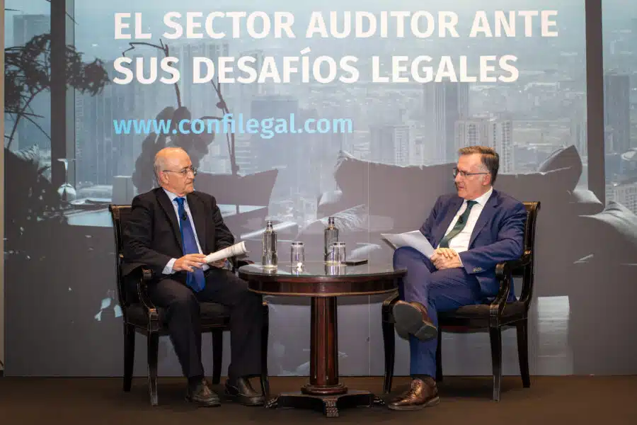 Vicente Magro con Carlos Berbell