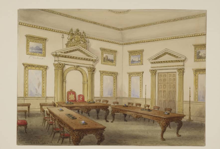SALA DE JUNTAS DE LA EAST INDIA COMPANY