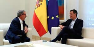 MOzo con Pedro Sánchez