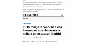 Echenique llama a los jueces “Rubiales con toga” por aplicar la ley del solo sí es sí