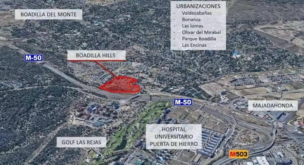 La Justicia respalda la concesión de licencia para construir «Boadilla Hills»
