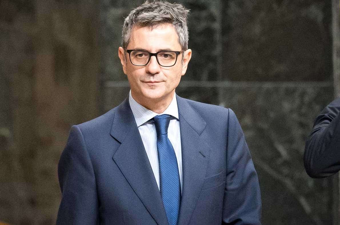 Bolaños anuncia a través de su cuenta X que se va aumentar en un 50 % la plantilla de jueces de Violencia sobre la Mujer