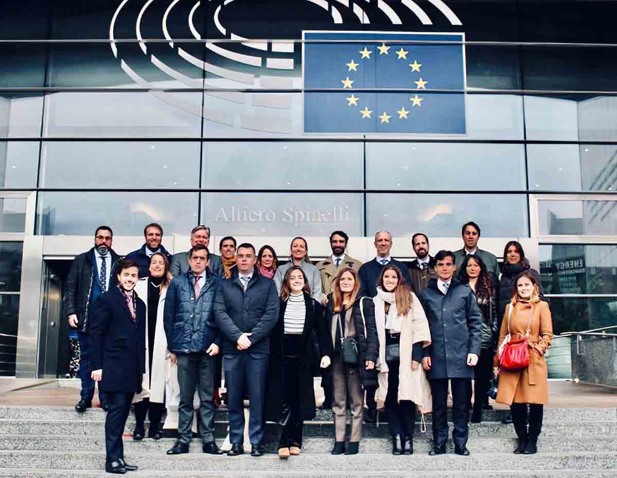 La CEAJ reivindica ante eurodiputados, en Bruselas, mejoras en la abogacía