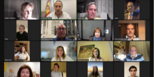 Reunión telemática de urgencia de la Junta de Gobierno del ICAM