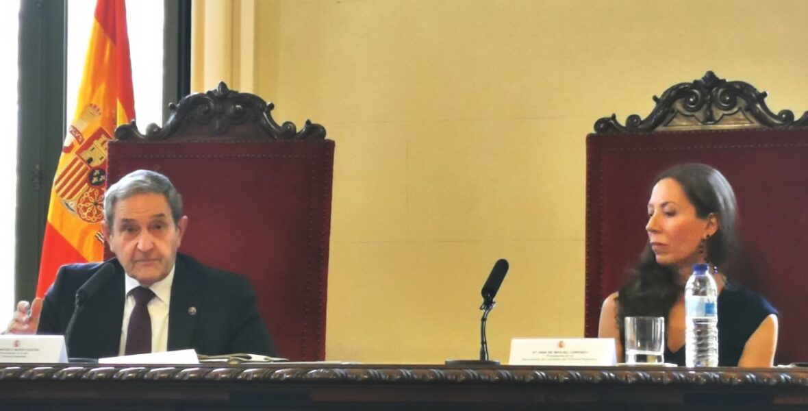 Marín Castán y Ana de Miguel