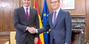 Sánchez y Núñez Feijóo copia