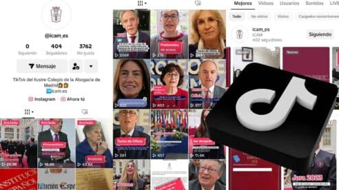 El ICAM abre cuenta en Tiktok para llegar a los más jóvenes y hacer divulgación pedagógica de la abogacía