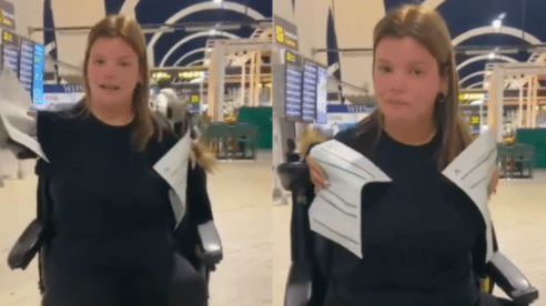 «No hay caso»: la crítica viral de una chica con movilidad reducida a Ryanair, casi indefendible ante los tribunales