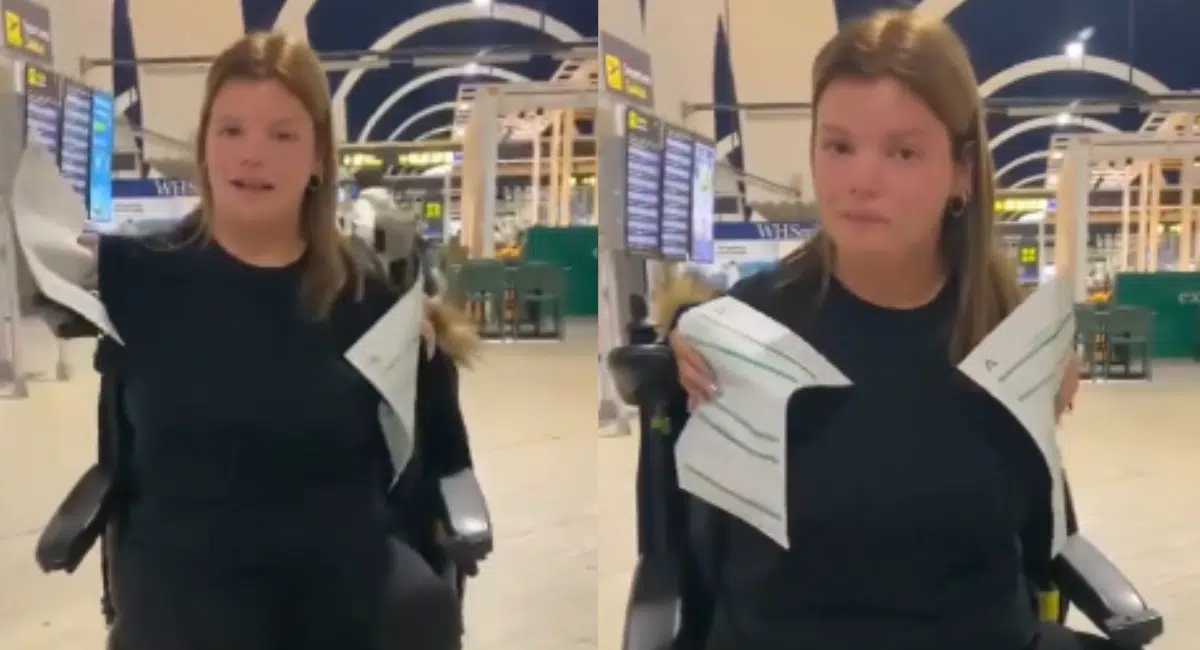 «No hay caso»: la crítica viral de una chica con movilidad reducida a Ryanair, casi indefendible ante los tribunales
