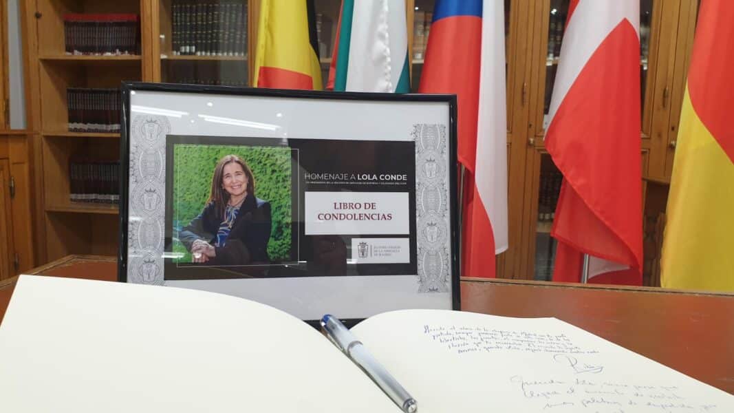 Todos los asistentes podrán dejar sus sentimientos en el libro de condolencias. Foto: ICAM.