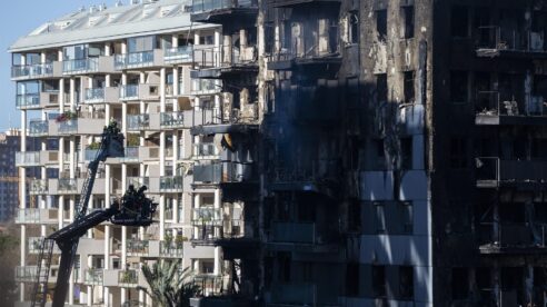 Juzgados y forenses, en alerta por si tienen que activar medidas de refuerzo por el incendio de Valencia