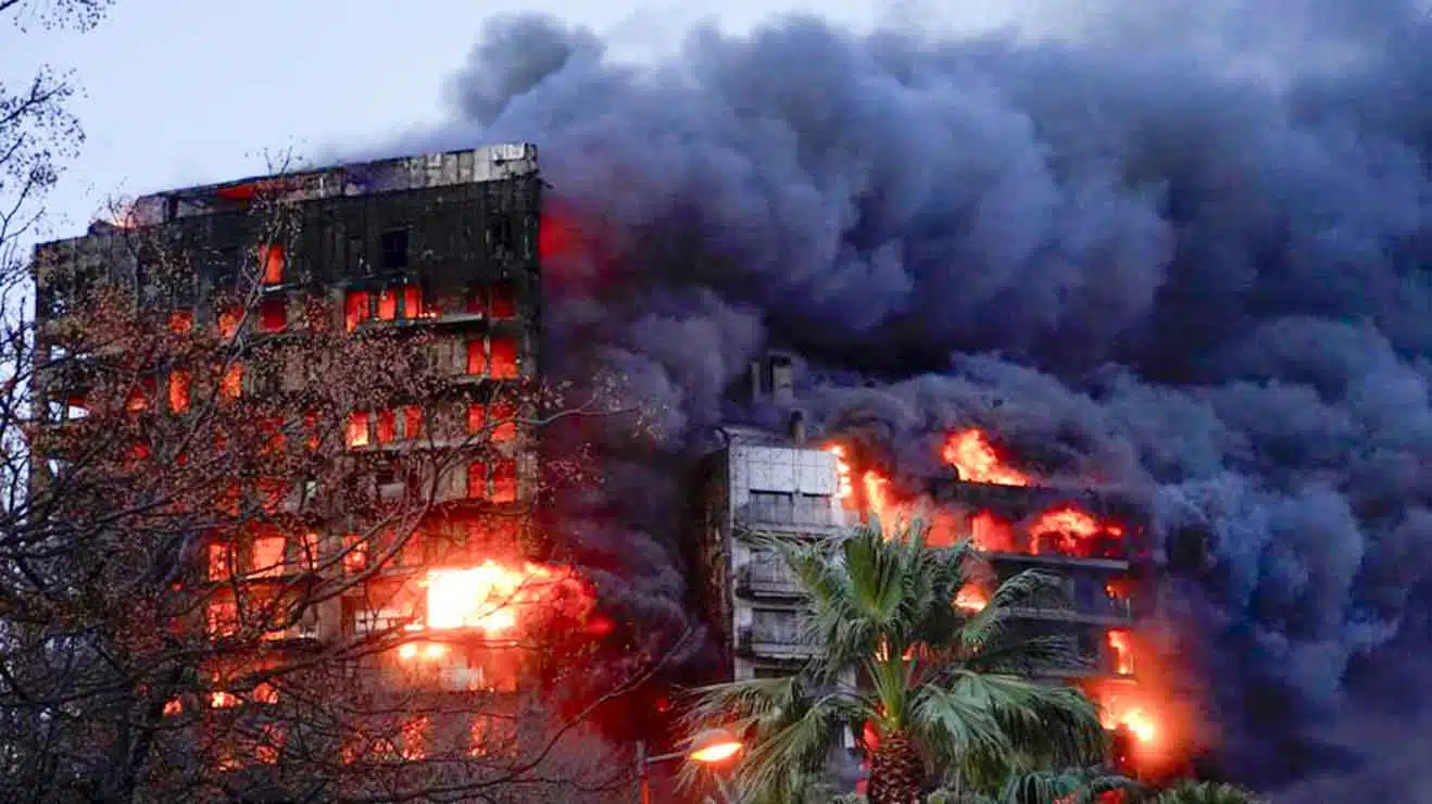 Incendio de Valencia: 3 seguros multirriesgos cubrirían el siniestro