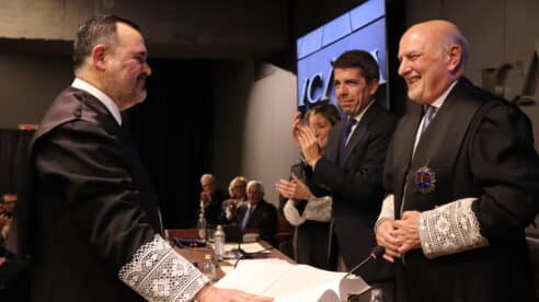 Ignacio Gally toma posesión como nuevodecano del Colegio de la Abogacía de Alicante