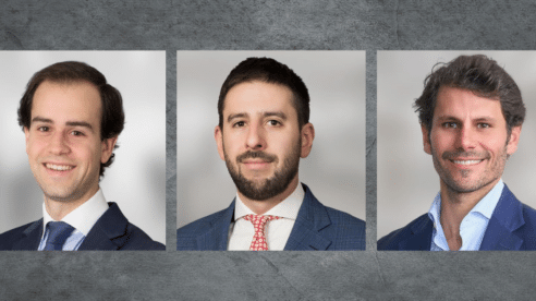 Clifford Chance nombra a Miguel Barredo, Adrián Crespo y Eduardo Sánchez nuevos «counsels» en España