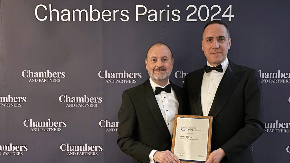 Pérez-Llorca, ‘Firma del año en España’ en los Chambers Europe Awards 2024
