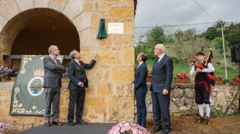 Marín Castán, presidente del TS, homenajea a Ramón de Posada Soto, el primer presidente de esta institución