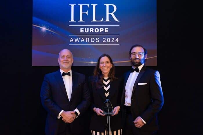 Uría Menéndez, firma europea del año en los IFLR Europe Awards 2024