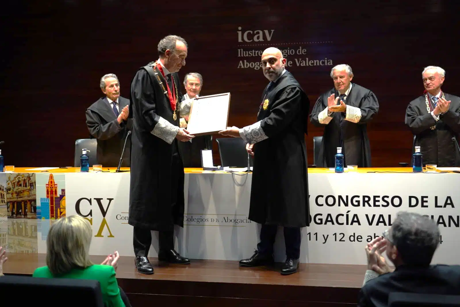 Marchena recibe la Medalla de Honor de la Real Academia de Jurisprudencia y Legislación de Valencia
