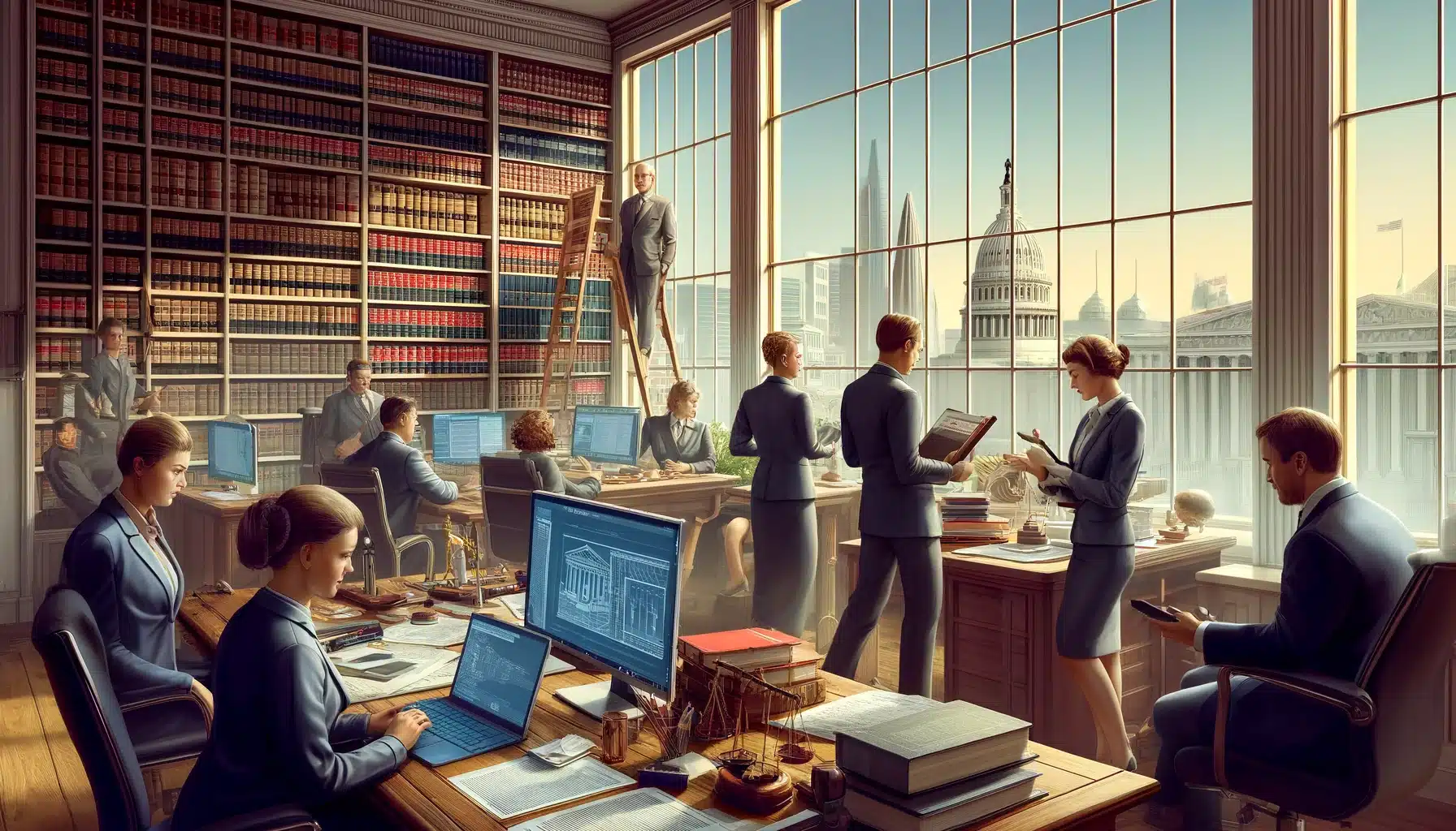 En 2023 las pequeñas firmas de abogados dedicaron más tiempo a la práctica legal y menos a las tareas administrativas, según Reuters