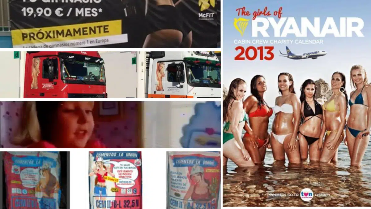 Entrenadoras sugerentes o azafatas en bikini: anuncios sexistas de Ryanair, McFit y otras marcas que acabaron en los tribunales