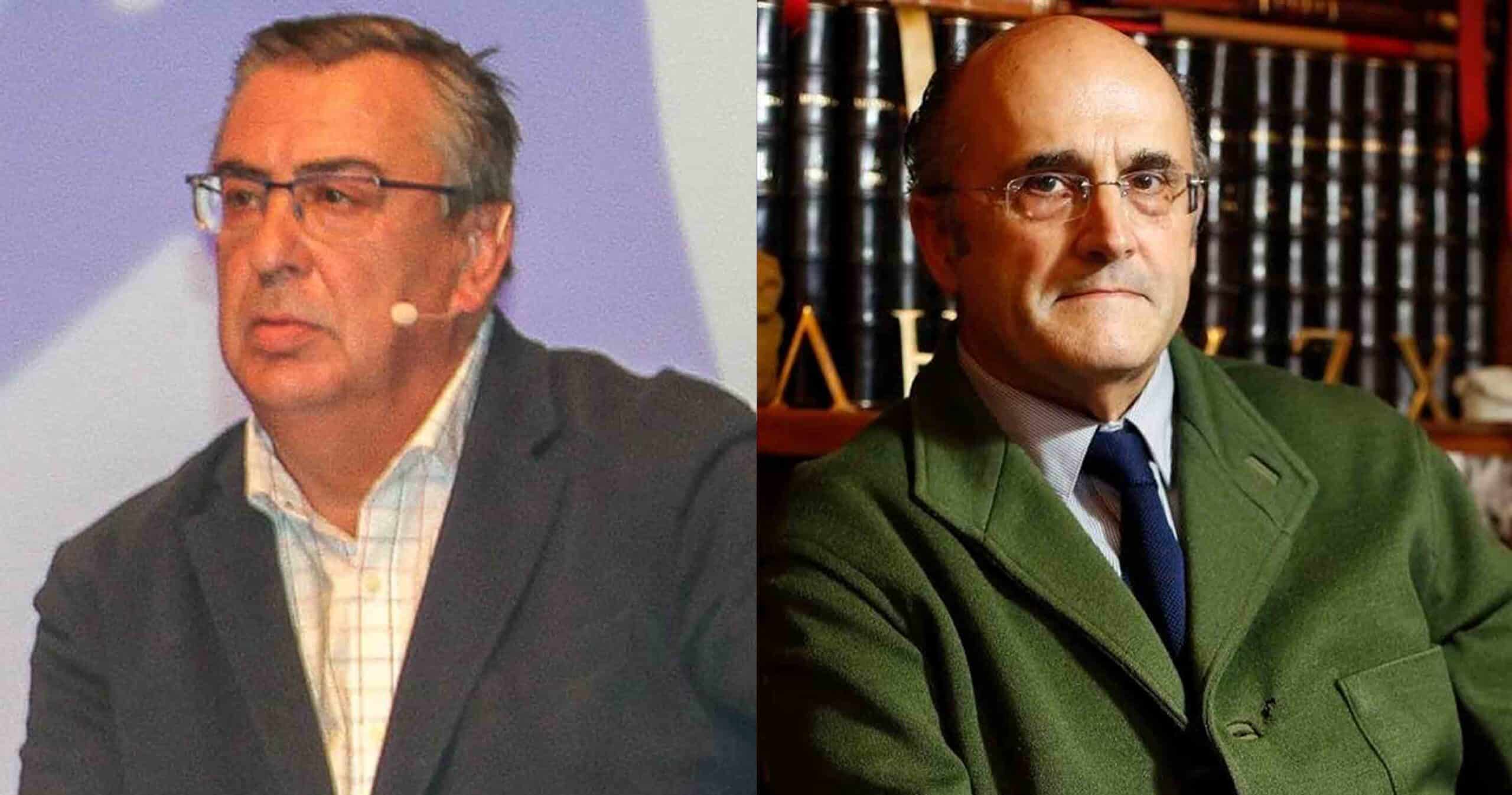 Javier Sánchez y Ricardo Garrido, los dos candidatos que competirán por